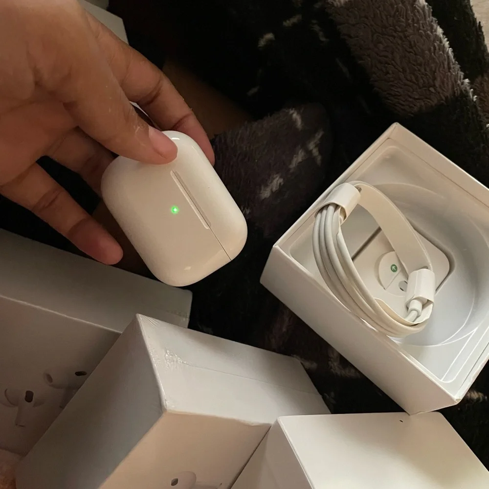 Wireless Earbuds with Charging Case - White Airpod Pros Gen 2